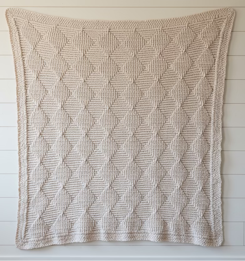 Winter Comfort Handmade Throw