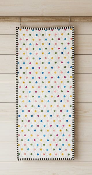 Birthday Confetti Handmade Table Runner