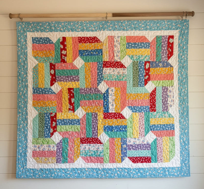 Little Animal Friends Handmade Quilt