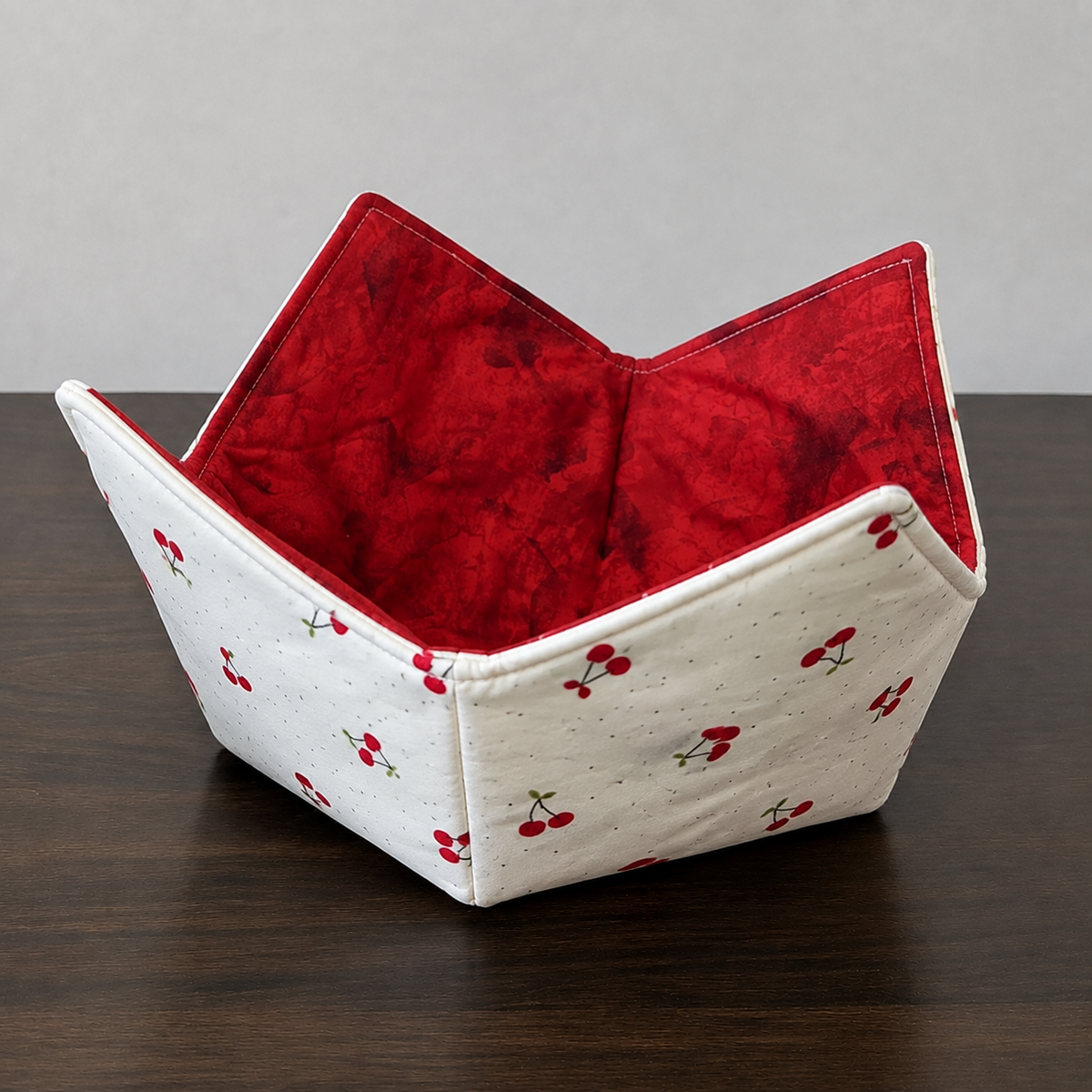 Handmade Reversible Microwave Bowl Cozy