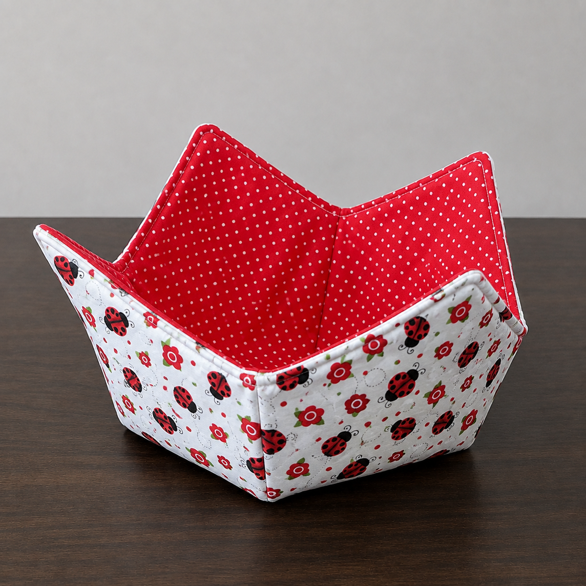 Handmade Reversible Microwave Bowl Cozy