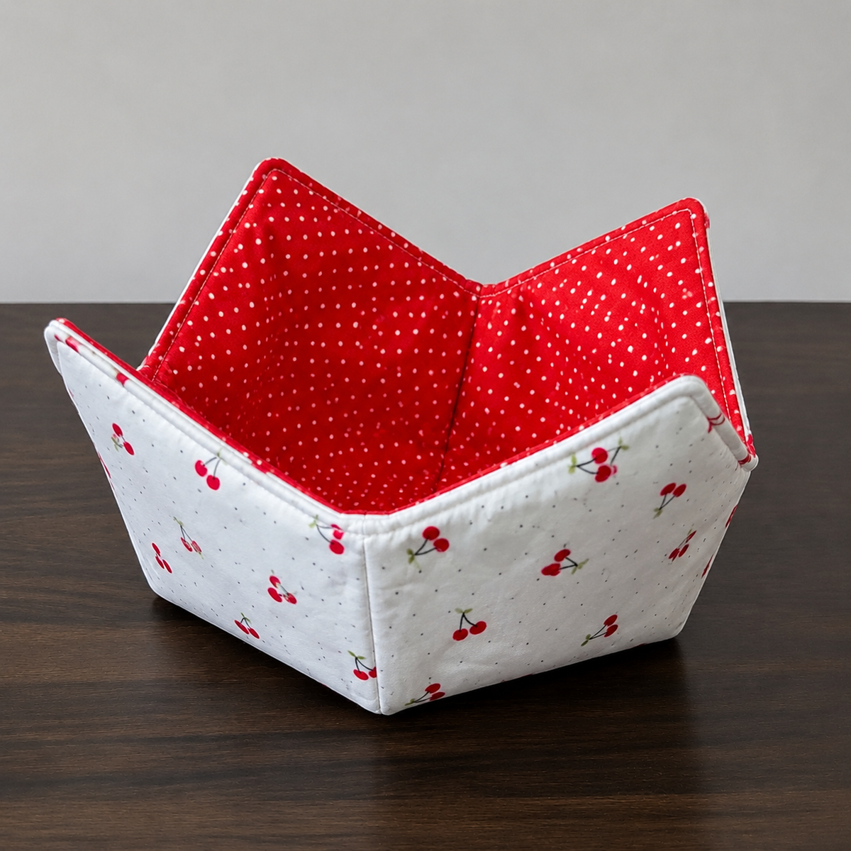 Handmade Reversible Microwave Bowl Cozy