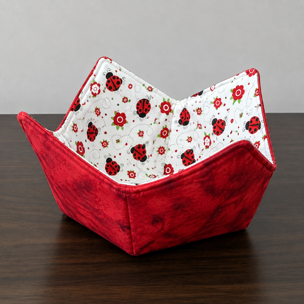 Handmade Reversible Microwave Bowl Cozy