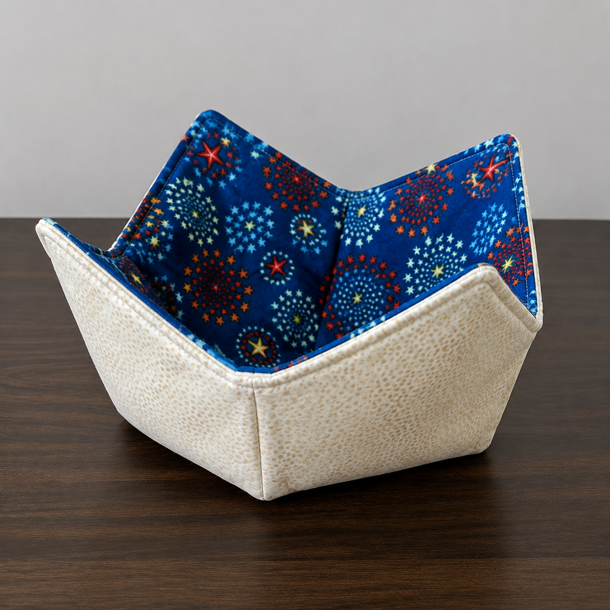 Handmade Reversible Microwave Bowl Cozy
