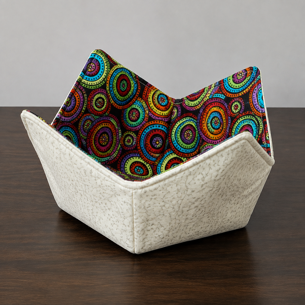 Handmade Reversible Microwave Bowl Cozy