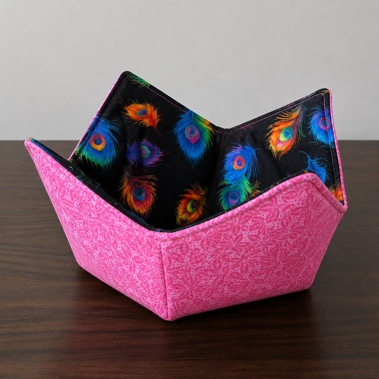 Handmade Reversible Microwave Bowl Cozy