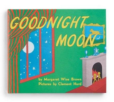 Goodnight Moon" Crocheted Baby Blanket & Book Gift Set
